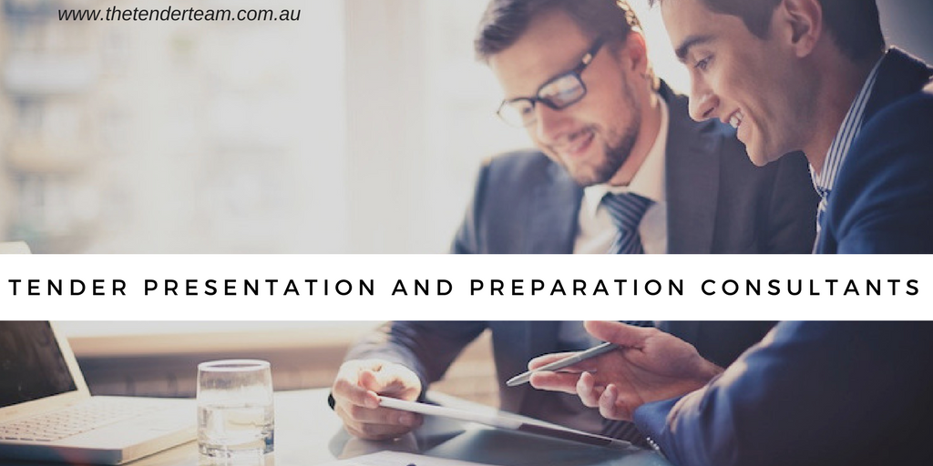 Tender presentation and preparation consultants