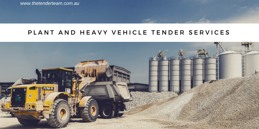 Plant and Heavy Vehicle Tenders
