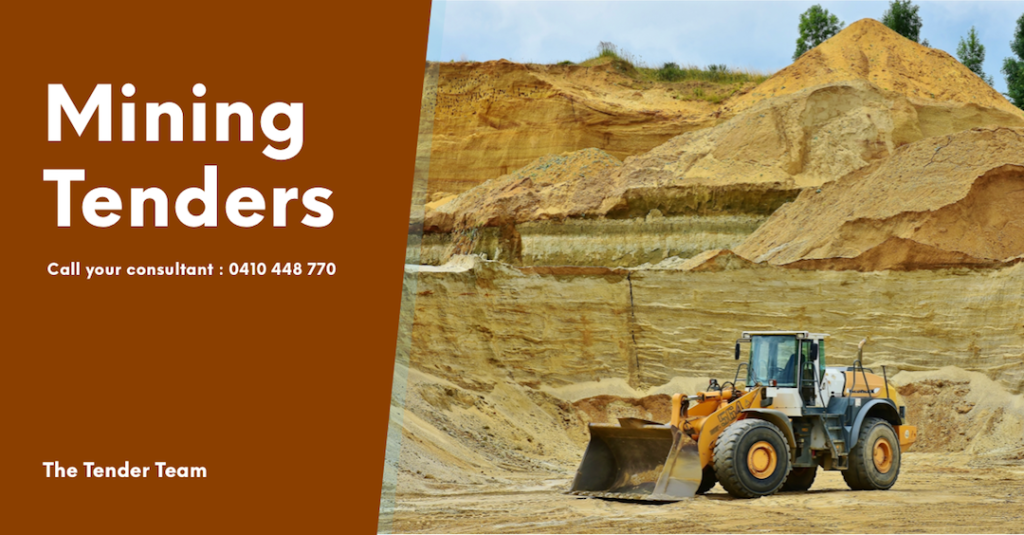 Mining Tenders Specialist Writers 0410 448 770 Oil, Gas, Resources