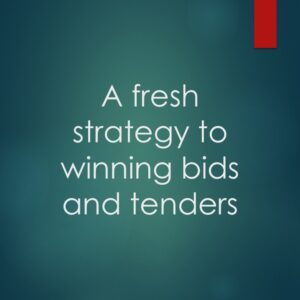 fresh strategy for wining bids and tenders using AI